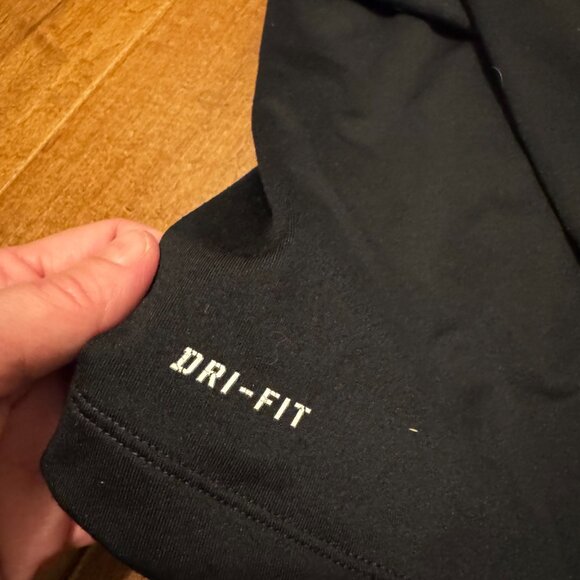 Nike Half Zip Compression Top | Black | Size Small | GUC - Picture 6 of 8
